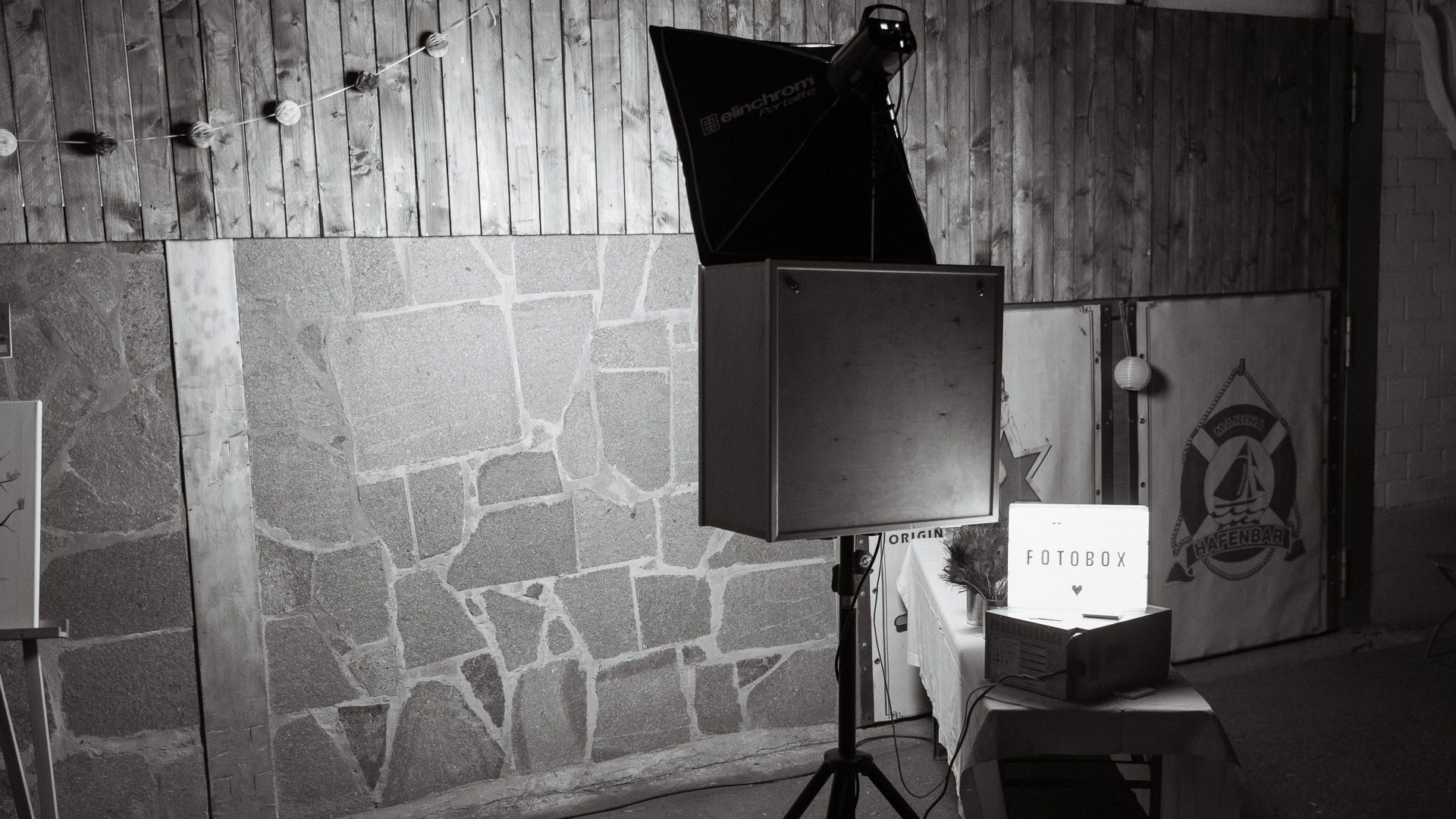 Marina Hafenbar Fotobox Würzburg